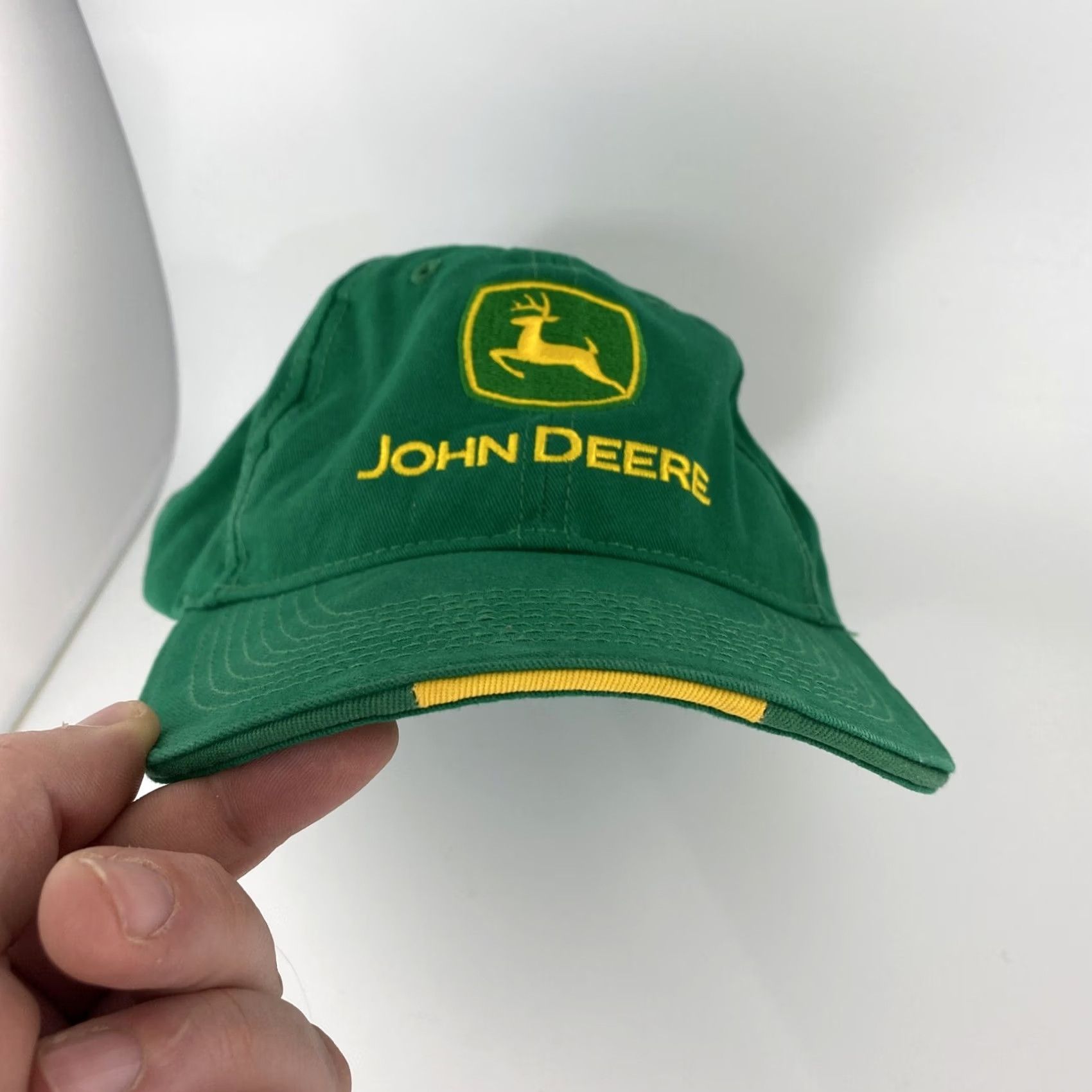 John Deere John Deere Hat Baseball Cap Strapback Adjustable Green Men One Size Casual Size ONE SIZE - 2 Thumbnail