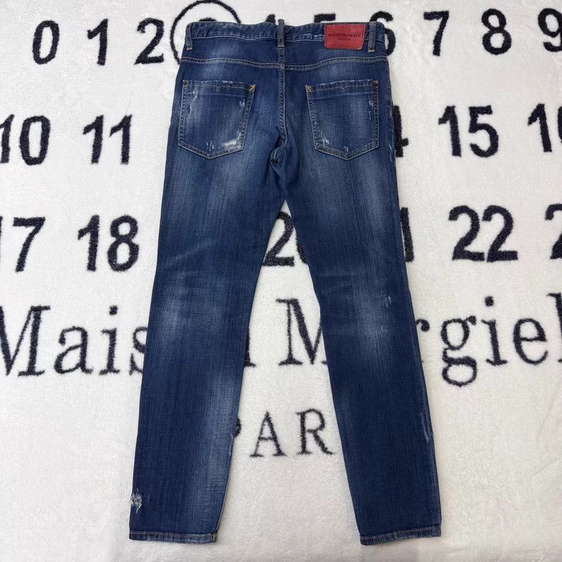 Dsquared2 DSQUARED2 Paint-Splattered Distressed Jeans Q10 Size US 32 / EU 48 - 4 Thumbnail