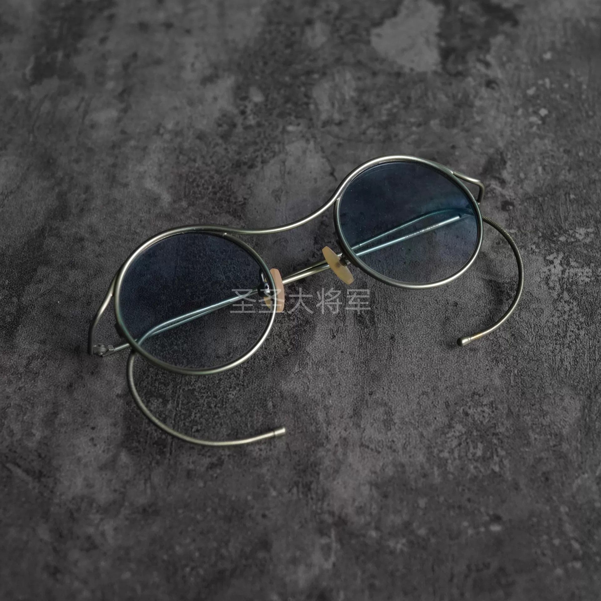 Ma+ M.A+ Maurizio Amadei round titanium sunglasses 3c Size ONE SIZE - 3 Thumbnail