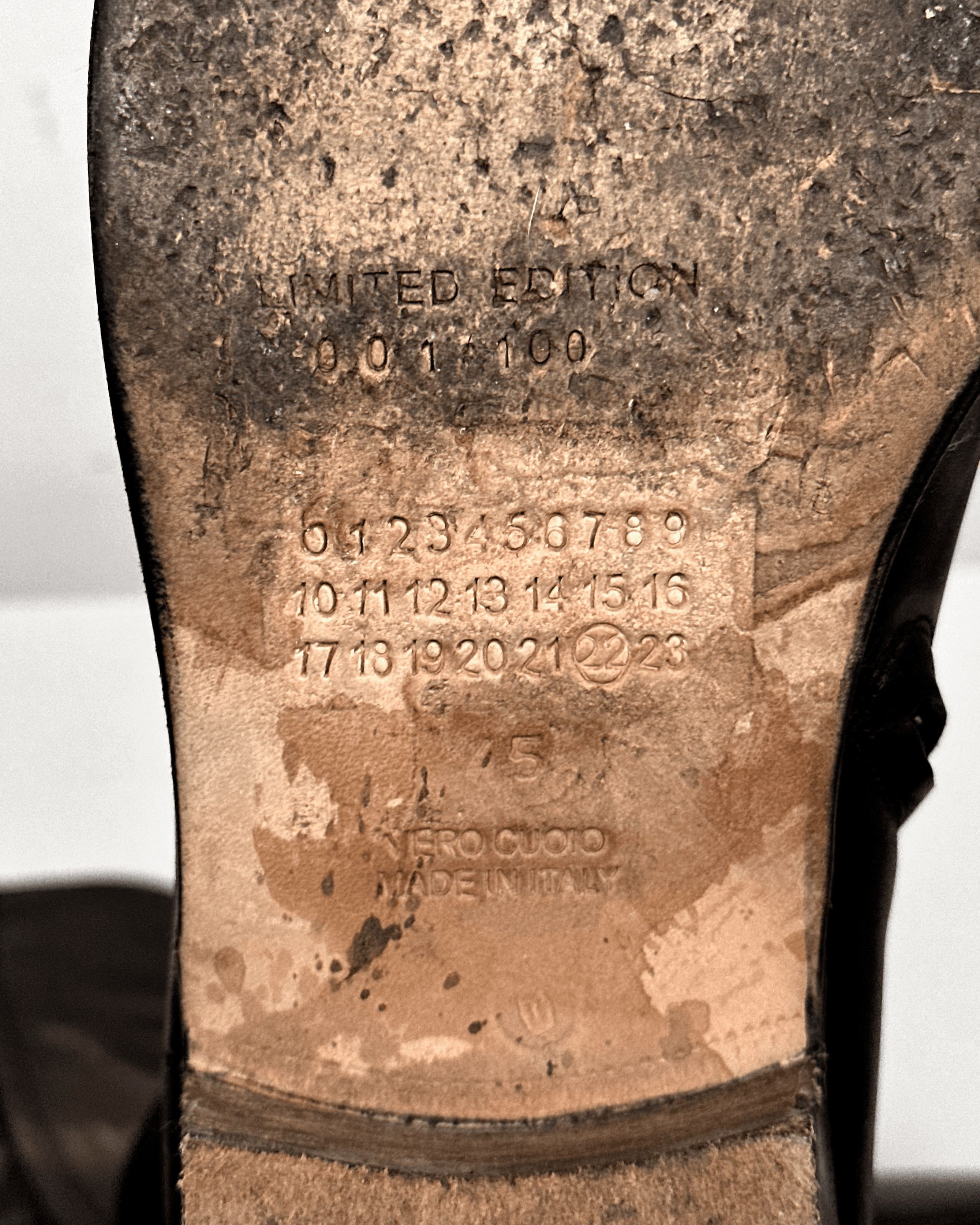Maison Margiela Maison Martin Margiela Skull Hand-Painted Boots Size US 12.5 / EU 45-46 - 9 Thumbnail