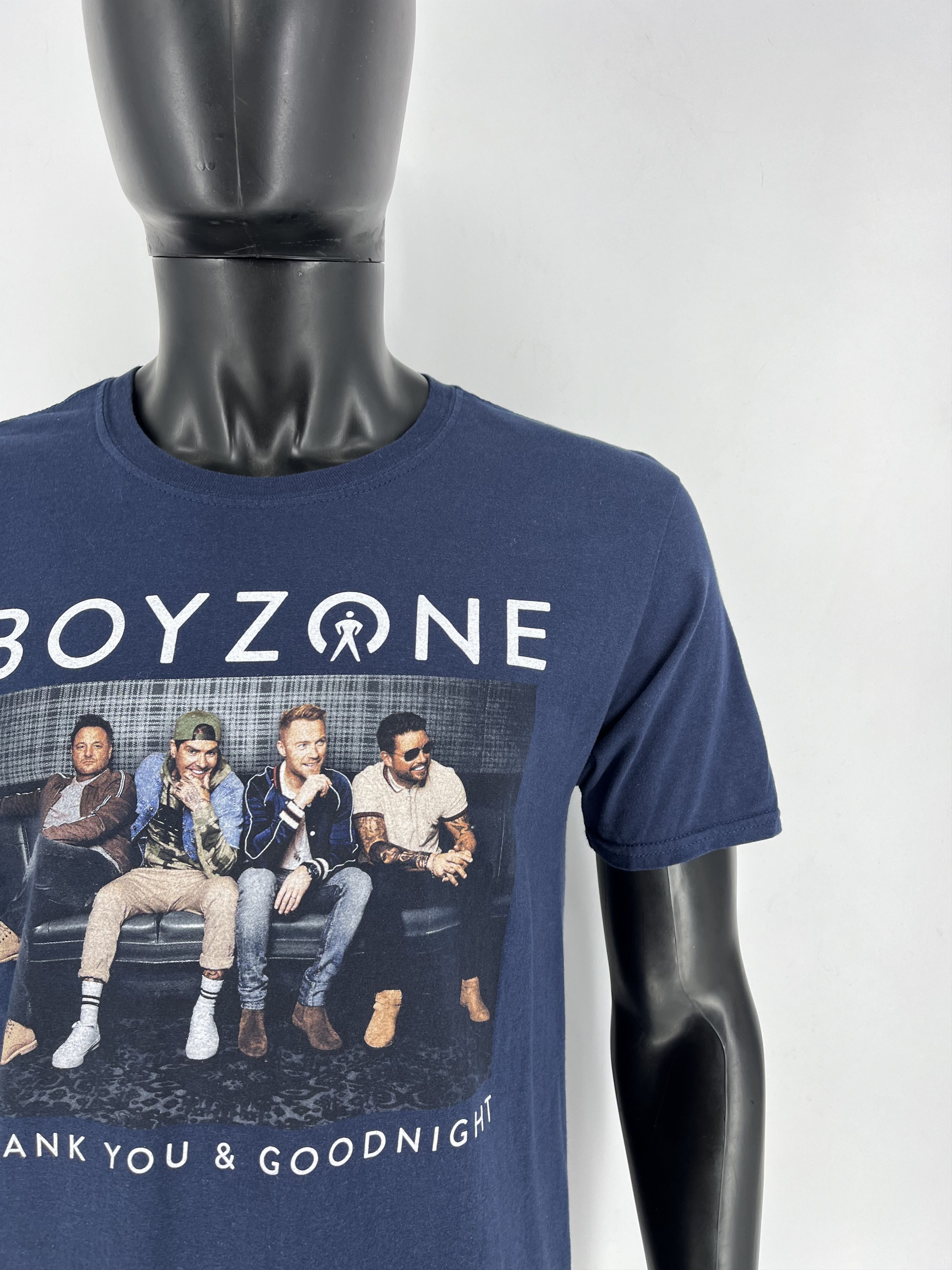 Band Tees × Vintage Vintage Y2K Boyzone T-Shirt Live By Request Tour Tee Size US L / EU 52-54 / 3 - 7 Thumbnail