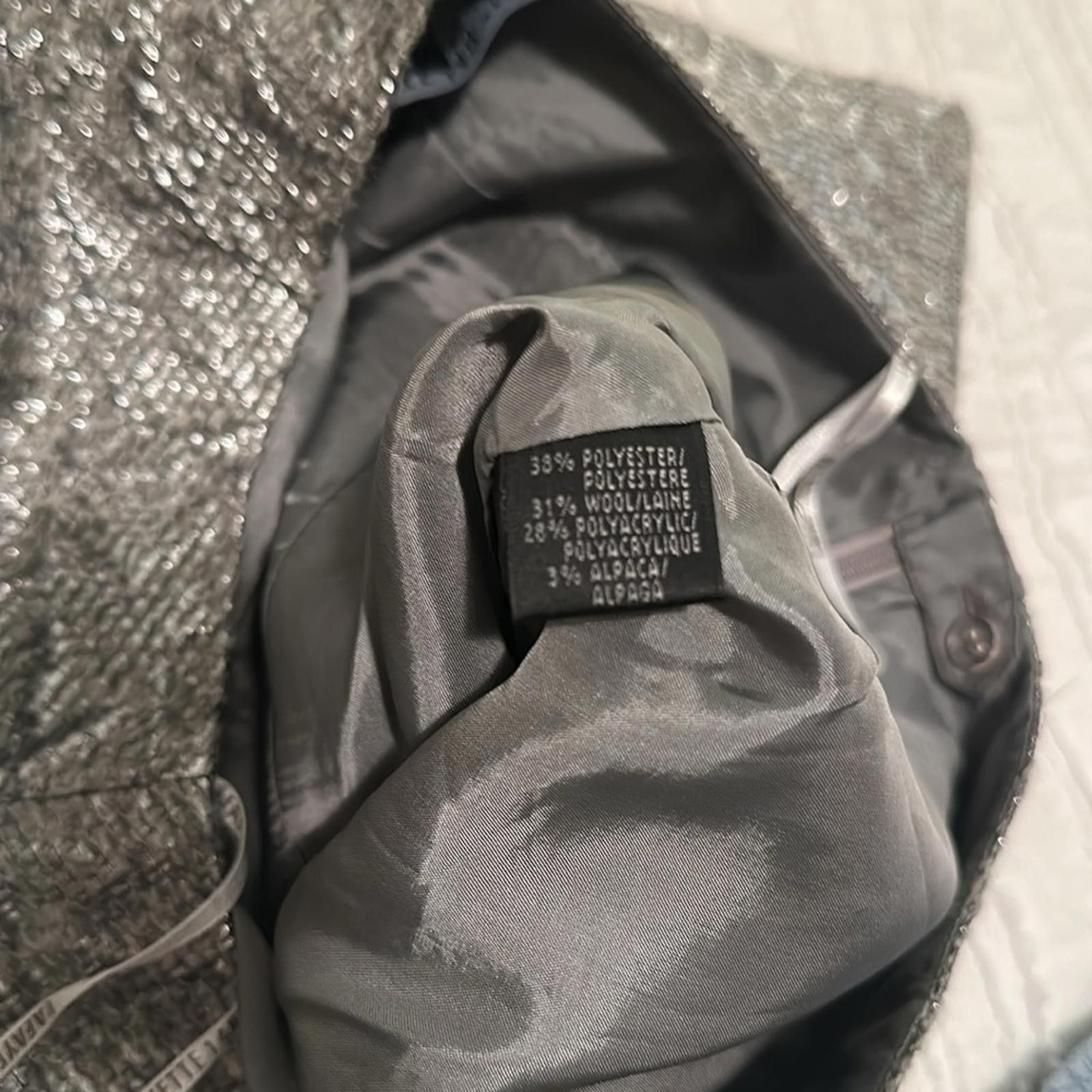 Other Lafayette 148 Sz 2 Skirt Alpaca Wool NEW Metallic Pencil Size 26" / US 2 / IT 38 - 8 Thumbnail