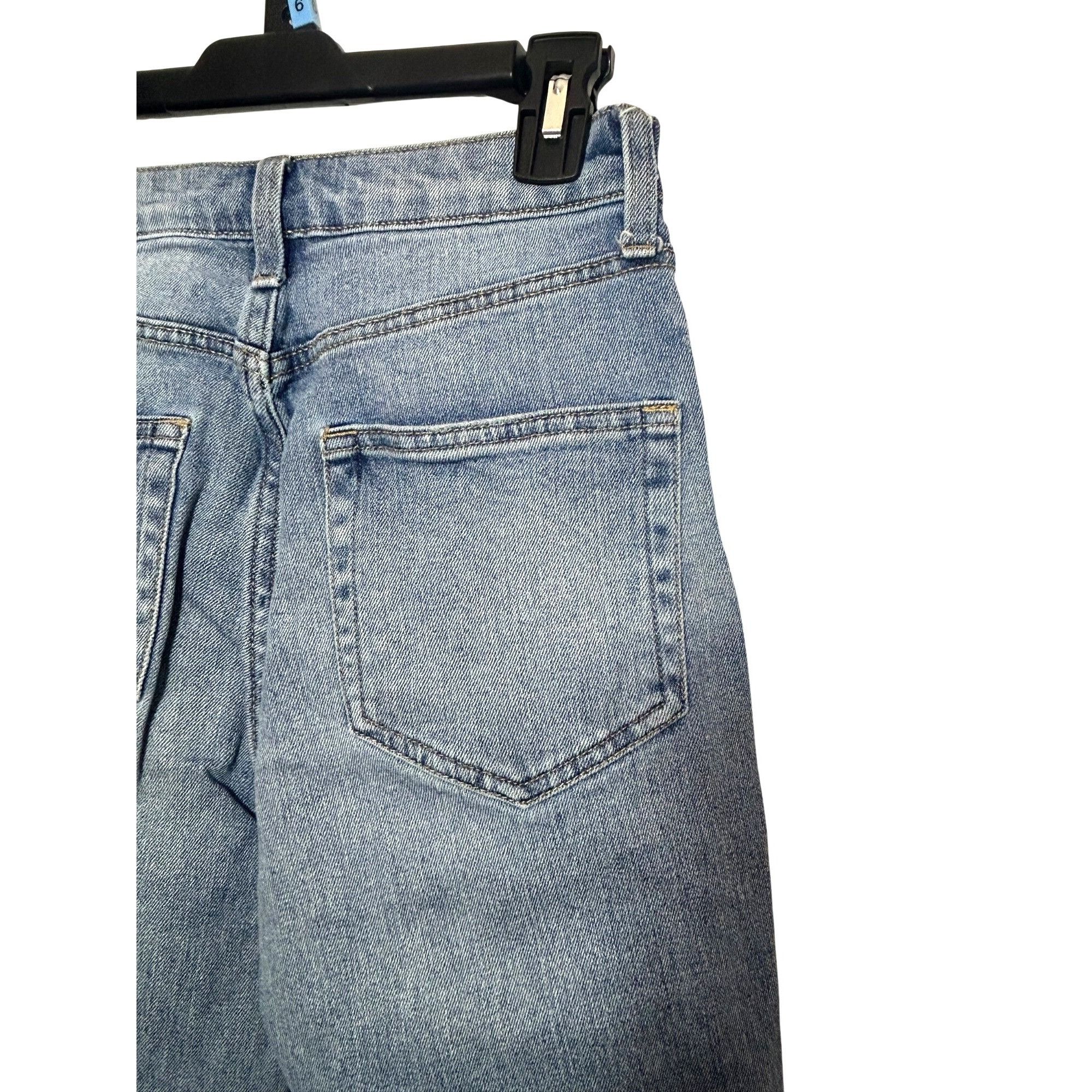 Other Wild Fable Women’s Jeans 0 Blue High Rise Distressed Tapered Size 25" / US 0 / IT 36 - 13 Thumbnail