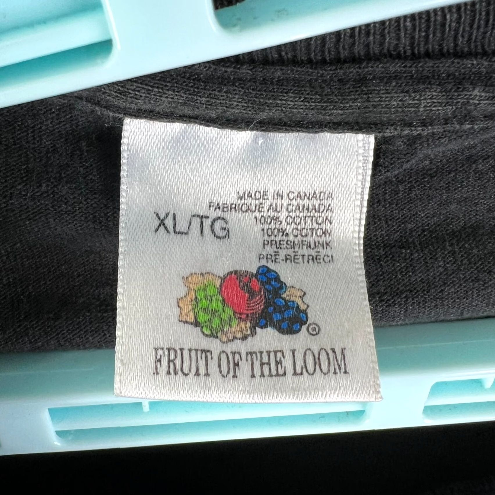 Fruit Of The Loom Vintage Fruit of the Loom T-Shirt Men XL Black Eye of Horus Ancient Egyptian Symbol Health Protection Short Sleeve Cotton Size US XL / EU 56 / 4 - 3 Thumbnail