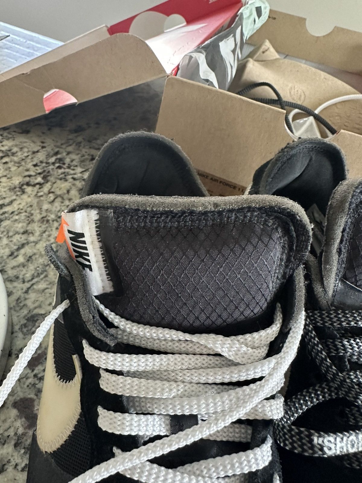 Nike × Off-White Nike Off White Air Force Size US 11.5 / EU 44-45 - 12 Thumbnail