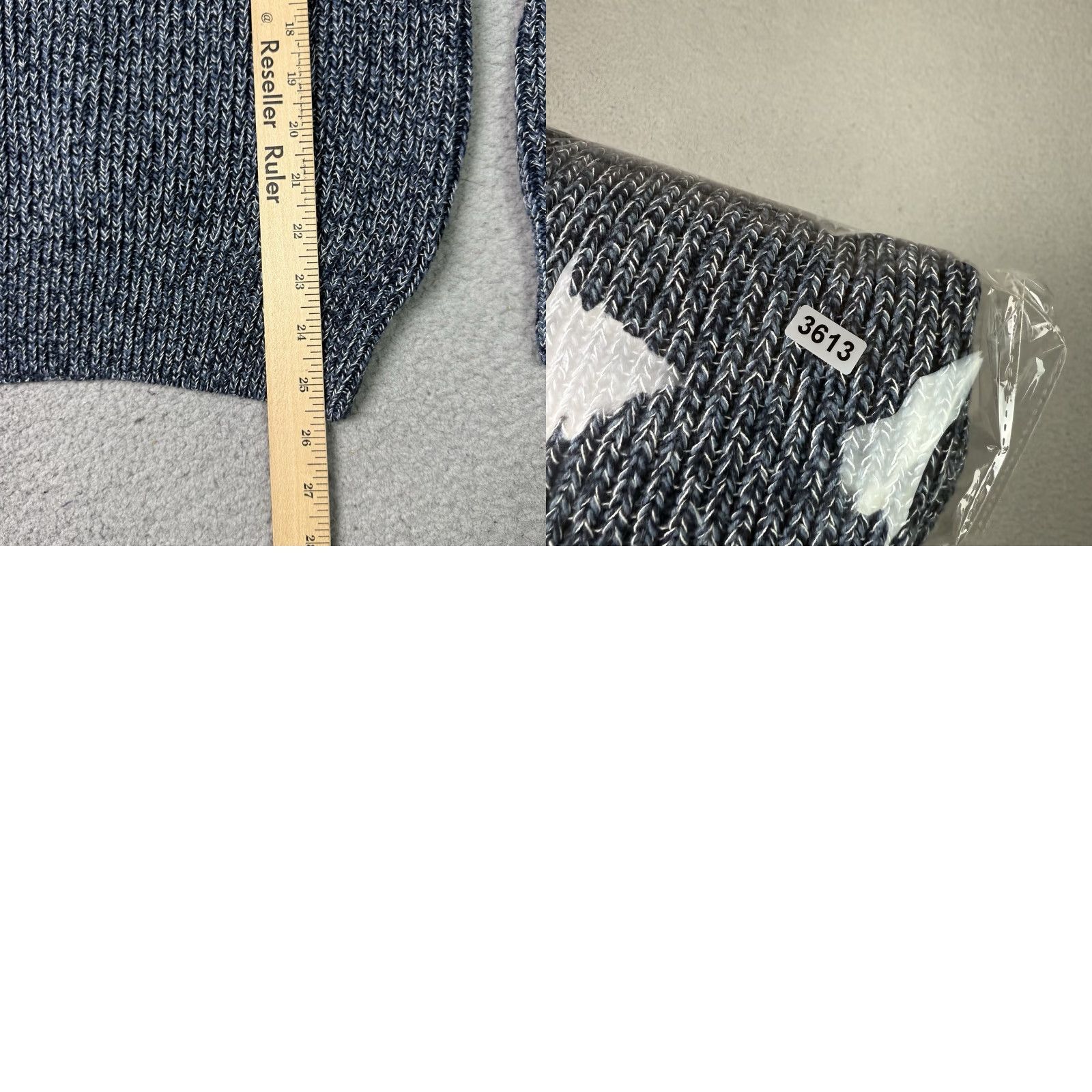 Uniqlo Uniqlo Sweater Mens Small Blue Mock Neck Cotton Blend Knit Jumper Pullover Gray Size US S / EU 44-46 / 1 - 8 Thumbnail