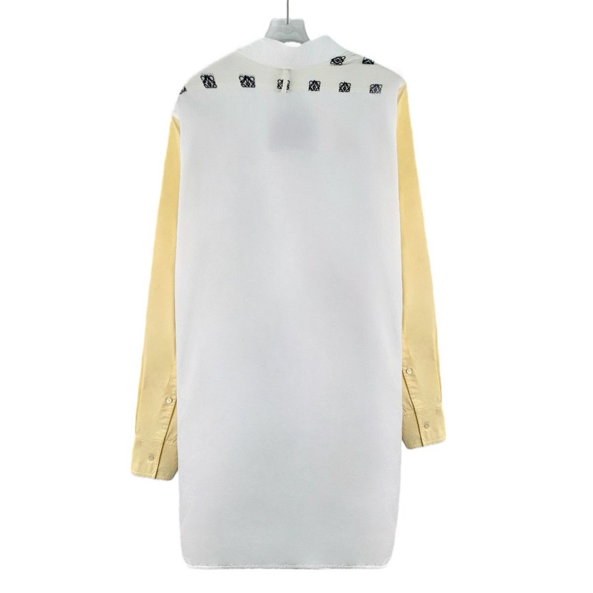 Loewe Loewe Logo Embroidered Cotton Long Sleeve Shirt K26WX Size XS / US 0-2 / IT 36-38 - 2 Thumbnail