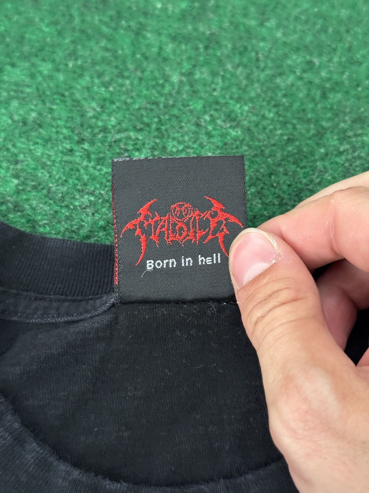 Band Tees × Vintage Sarcofago Brazil Sepultura Death Metal Cutoff Band T Shirt Size US L / EU 52-54 / 3 - 4 Thumbnail