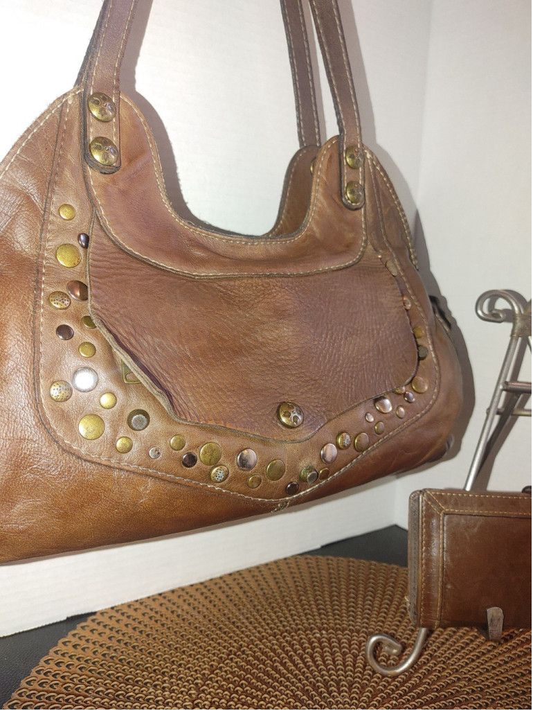 Patricia Nash Patricia Nash Leather Shoulder Bag & Fossil Wallet Size ONE SIZE - 2 Thumbnail