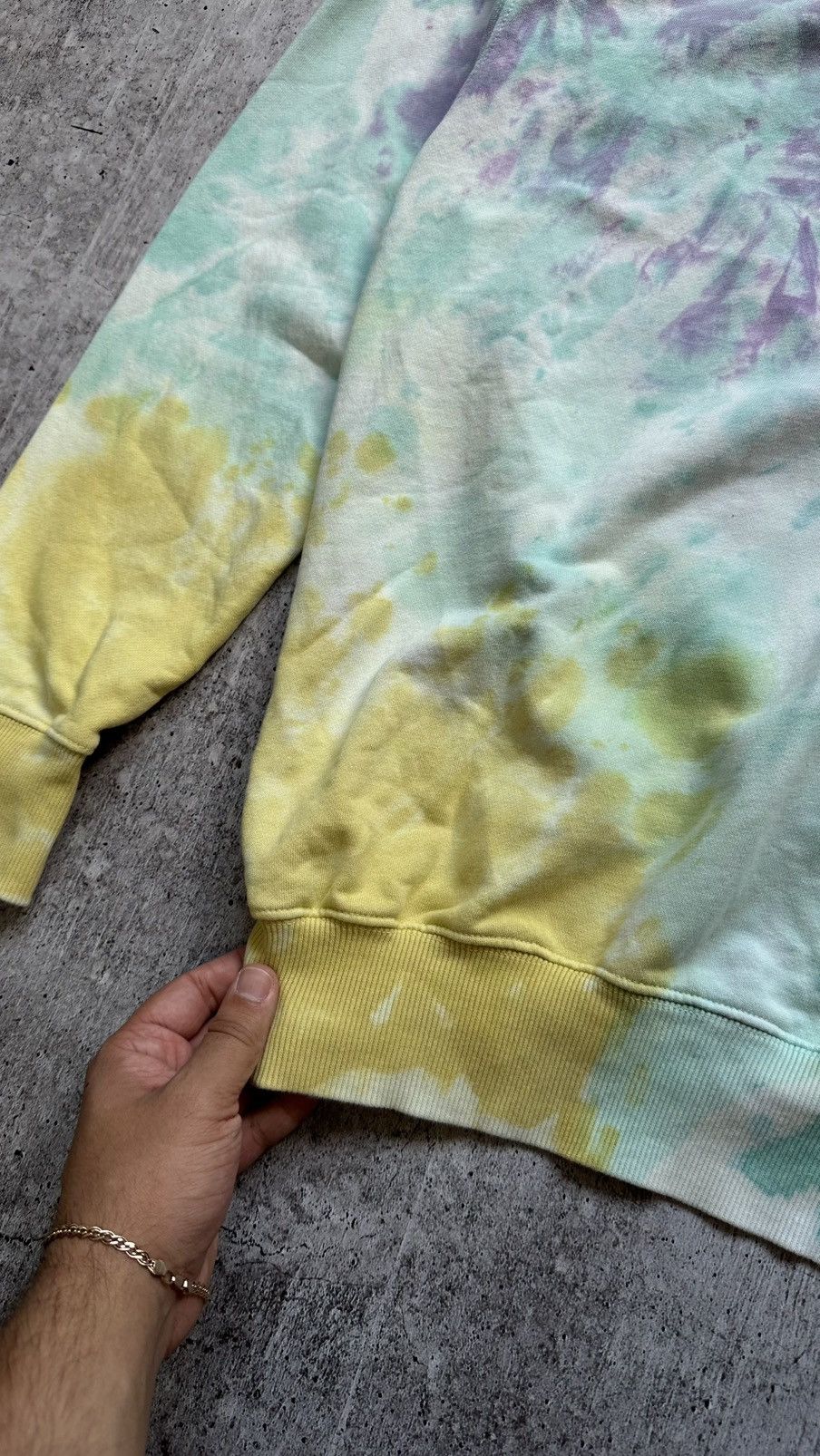 Diesel DIESEL HOOK TIE-DYE OVERSIZED HOODIE Size XS / US 0-2 / IT 36-38 - 22 Thumbnail