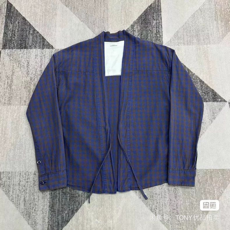 Visvim visvim 13AW Italian plaid tunic jacket 2505-Nextarrow Size US M / EU 48-50 / 2 - 1 Thumbnail