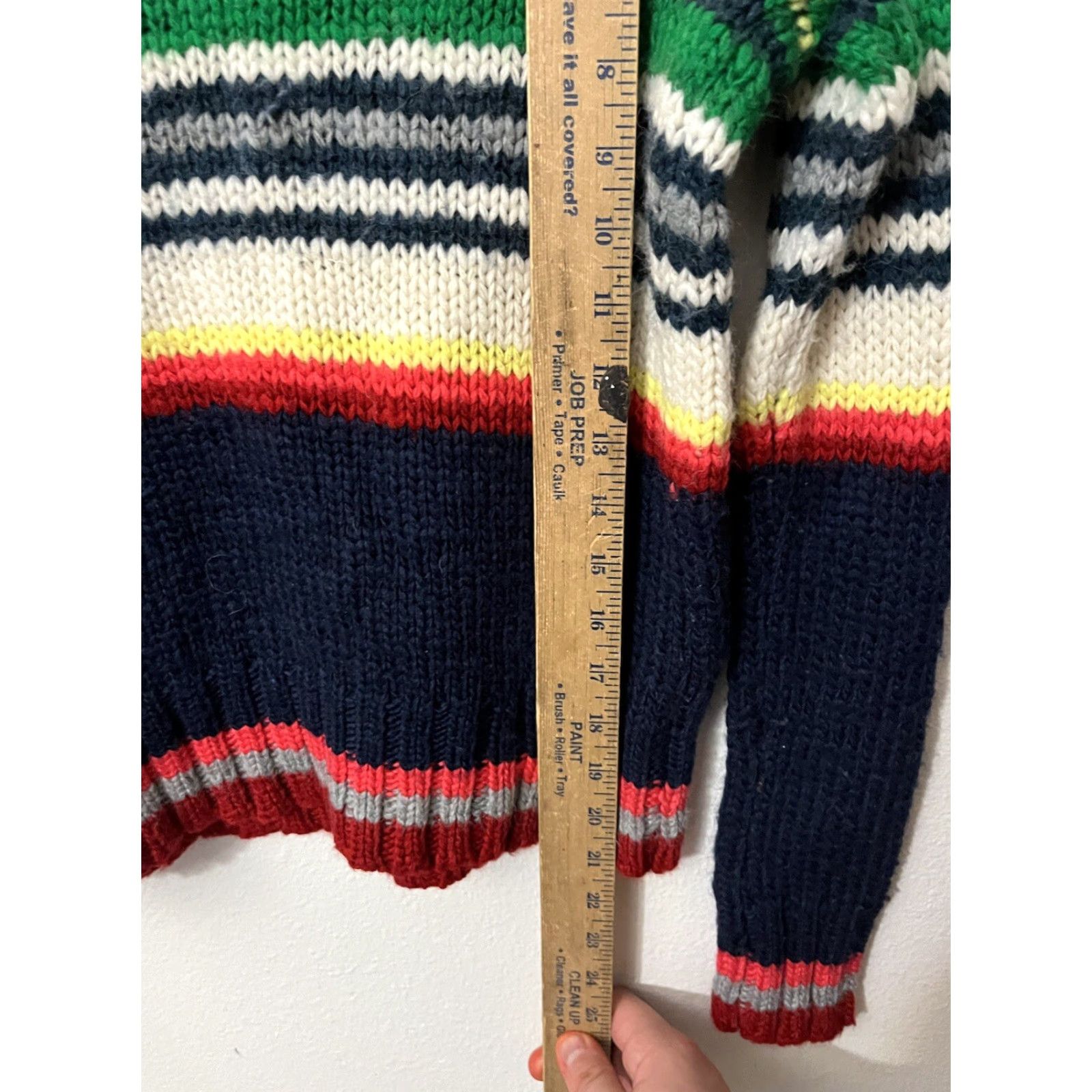 American Eagle Outfitters American Eagle Rainbow Sweater Women’s XS Knit Pullover Long Sleeve Multicolor Casual Size XS / US 0-2 / IT 36-38 - 4 Thumbnail
