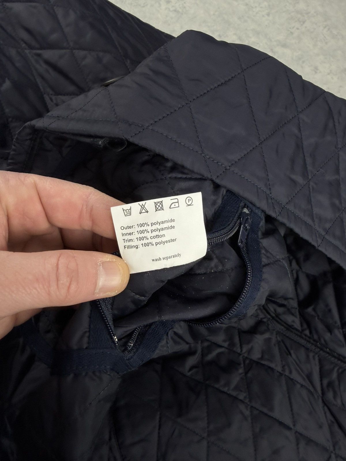 Barbour Barbour Lightweight Liddesdale Quilted Jacket Navy XXL Size US XXL / EU 58 / 5 - 12 Thumbnail