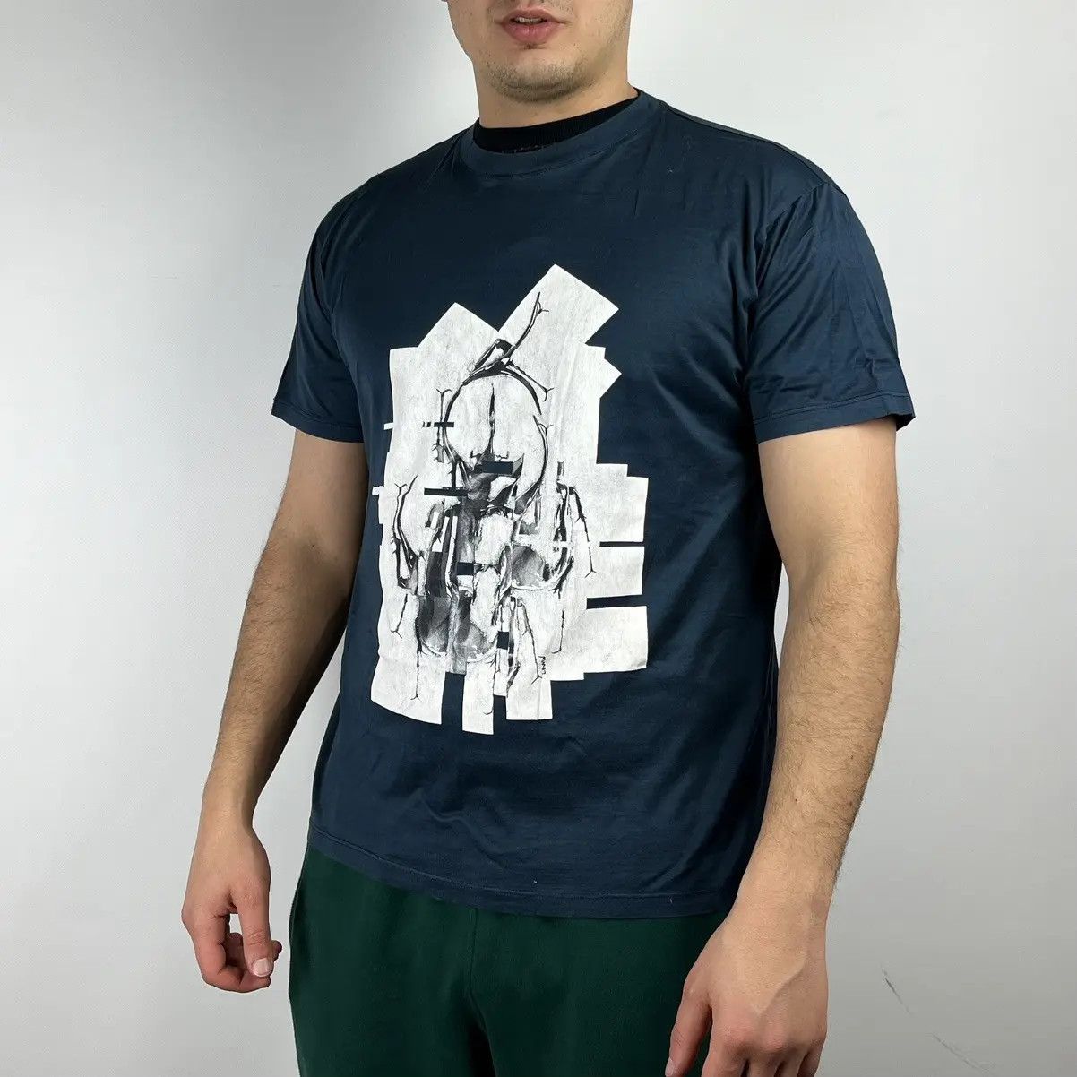 Lanvin T-shirt abstraction size Small