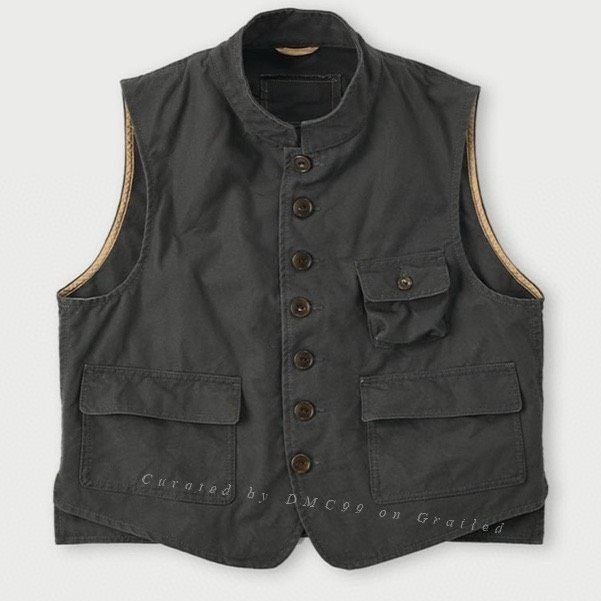 45rpm 45R 100% Cotton Vest Size US M / EU 48-50 / 2 - 1 Thumbnail