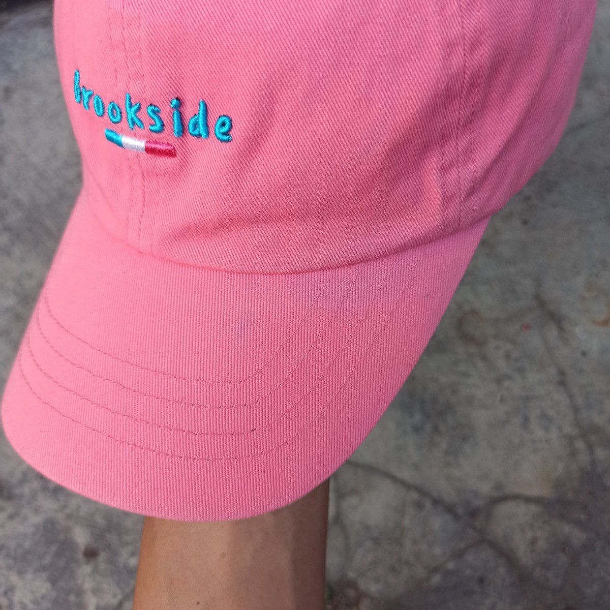 Japanese Brand Brookside and frence flag hat with leather strap Size ONE SIZE - 4 Thumbnail