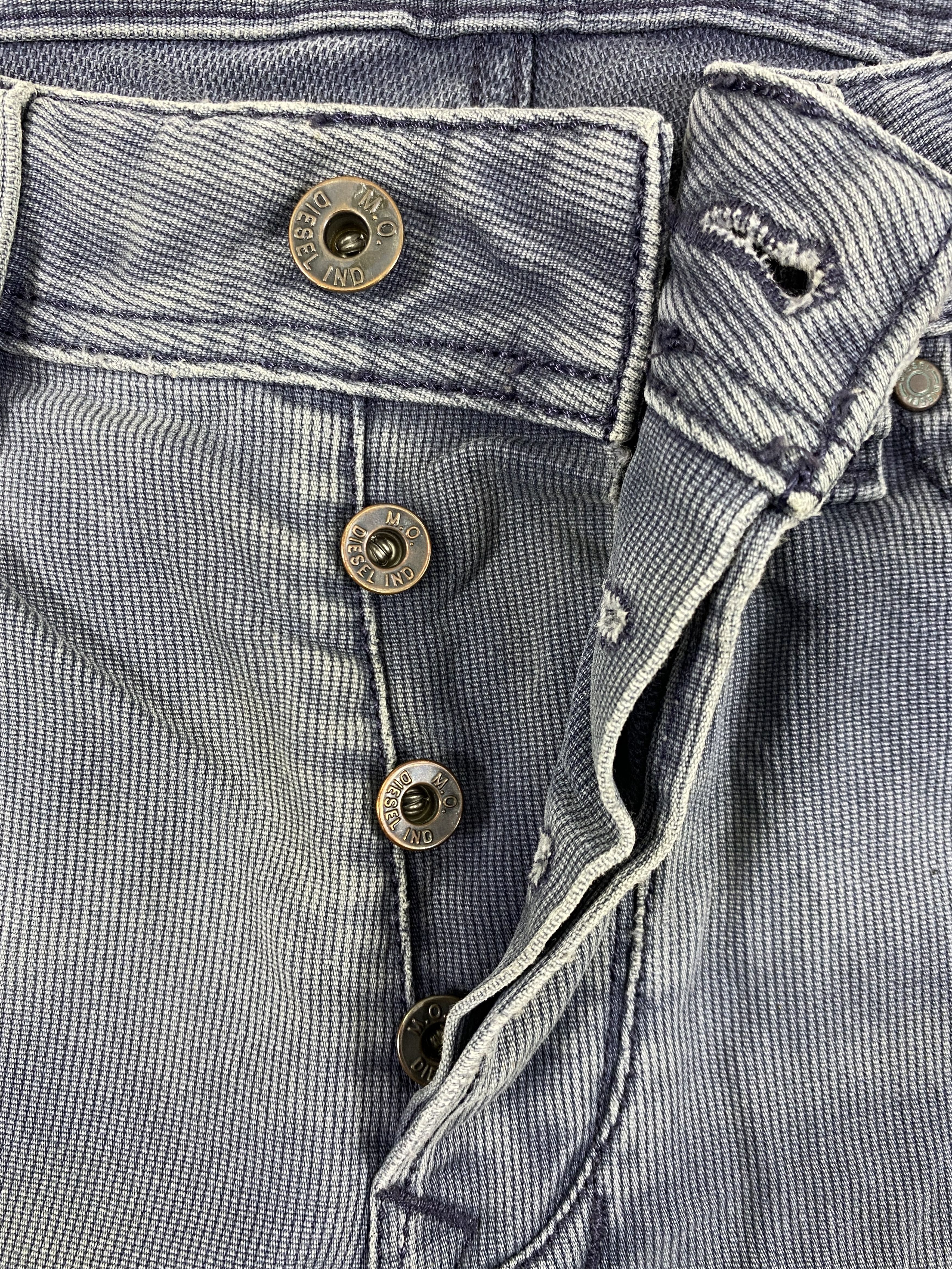 Hysteric Glamour Faded Grey Vintage Diesel Jeans 31x29.5 Denim- JN3883 Size US 31 - 6 Thumbnail