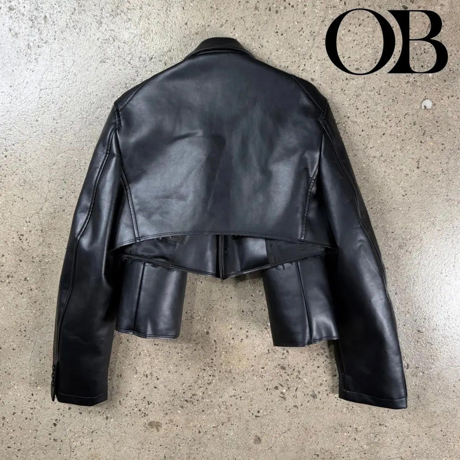 Comme des Garcons Comme Des Garçons Homme Plus Double Sleeve Leather Jacket Size US M / EU 48-50 / 2 - 2 Thumbnail