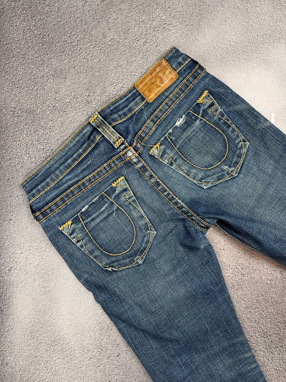 Other True Religion vintage USA Low Rise Super Flare jeans Size 28" / US 6 / IT 42 - 4 Thumbnail