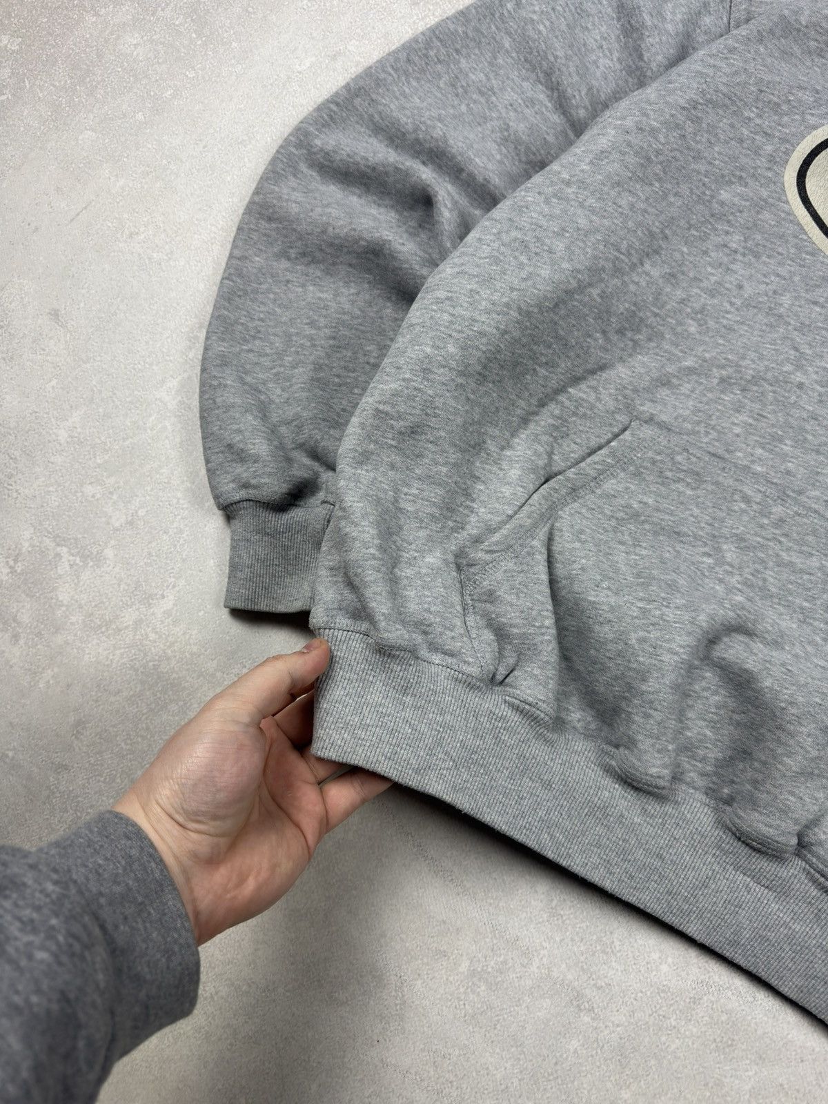 Corteiz Corteiz Aufentic Alcatraz Grey Hoodie Boxy Fit Y2K Size US L / EU 52-54 / 3 - 3 Thumbnail