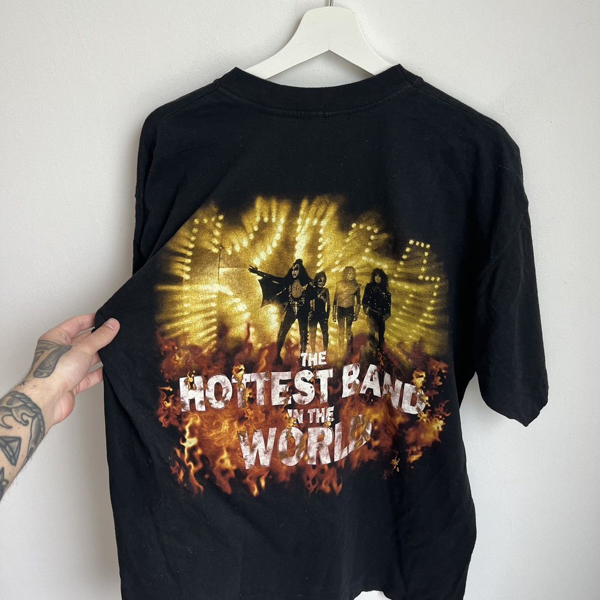 Band Tees Vintage KISS 1996/1997 World Tour XL Size US XL / EU 56 / 4 - 7 Thumbnail