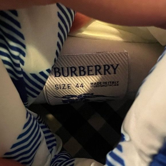 Burberry Burberry AMF Pillow Boot Blue Check Ankle Booties NWT Size US 10 / EU 43 - 12 Thumbnail