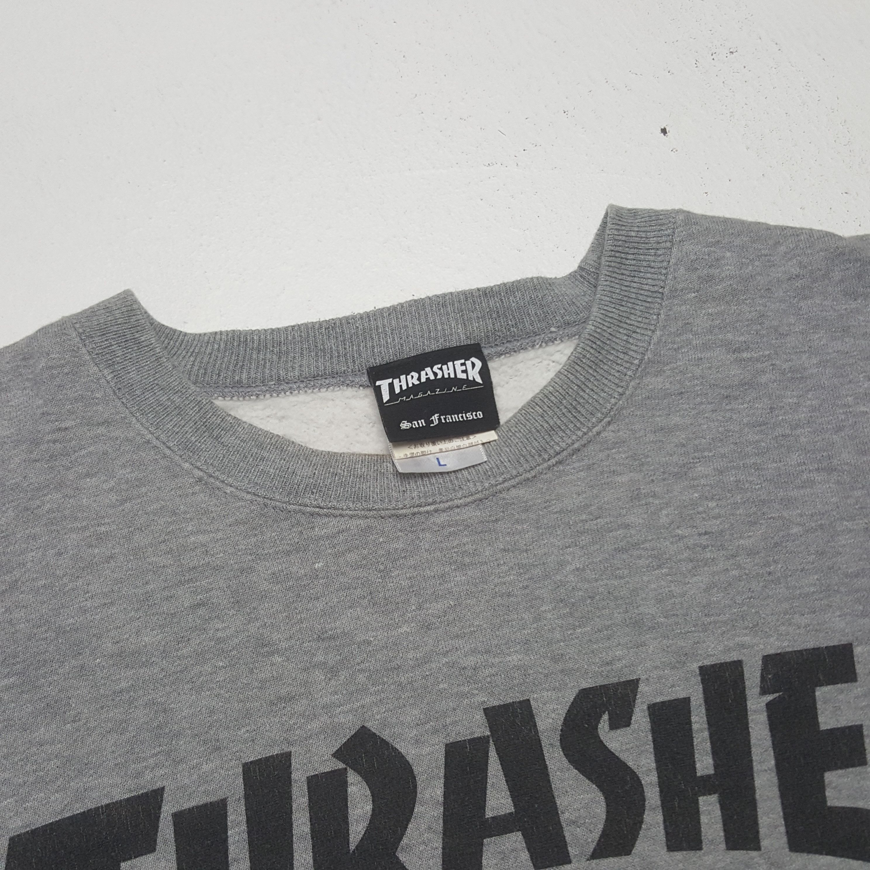 Thrasher Vintage Thrasher Skateboards Sweatshirt Size US M / EU 48-50 / 2 - 4 Thumbnail