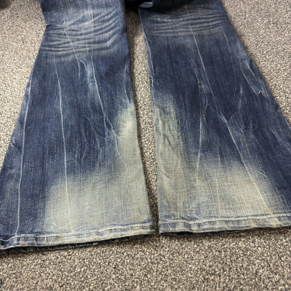 Hysteric Glamour Flared Opium Studio PR Distressed Denim Archive y2k Style Size US 34 / EU 50 - 8 Thumbnail