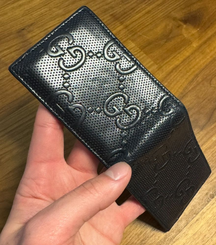 Gucci Gucci Leather Bi-Fold Wallet Size ONE SIZE - 3 Thumbnail