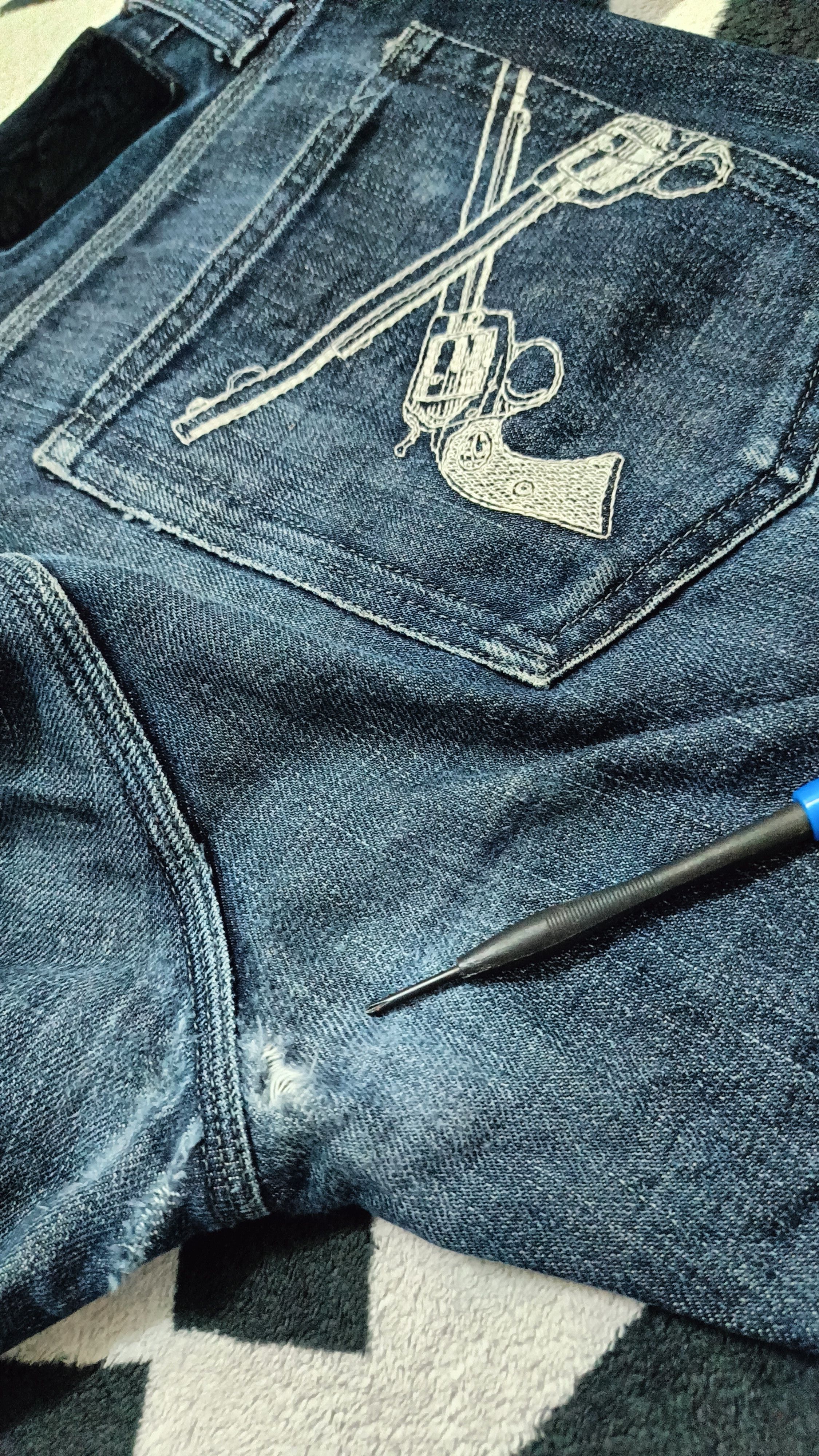 Japanese Brand × Mastermind Production × Roar 🔥🔥 Rare Roars Denim Jeans Size 32" / US 10 / IT 46 - 6 Thumbnail