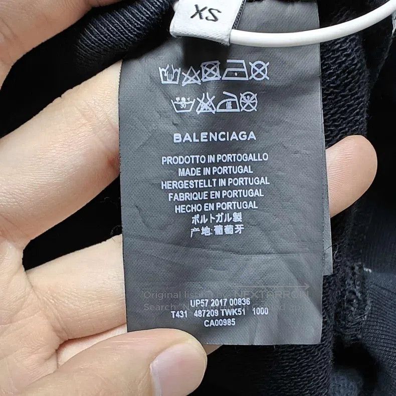Balenciaga Balenciaga Sinner Embroidered Hoodie Size US XS / EU 42 / 0 - 5 Thumbnail