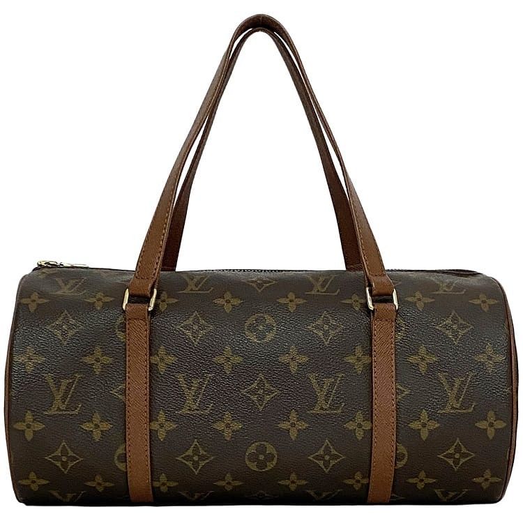Louis Vuitton LOUIS VUITTON Handbag Brown Cotton Size ONE SIZE - 1 Thumbnail