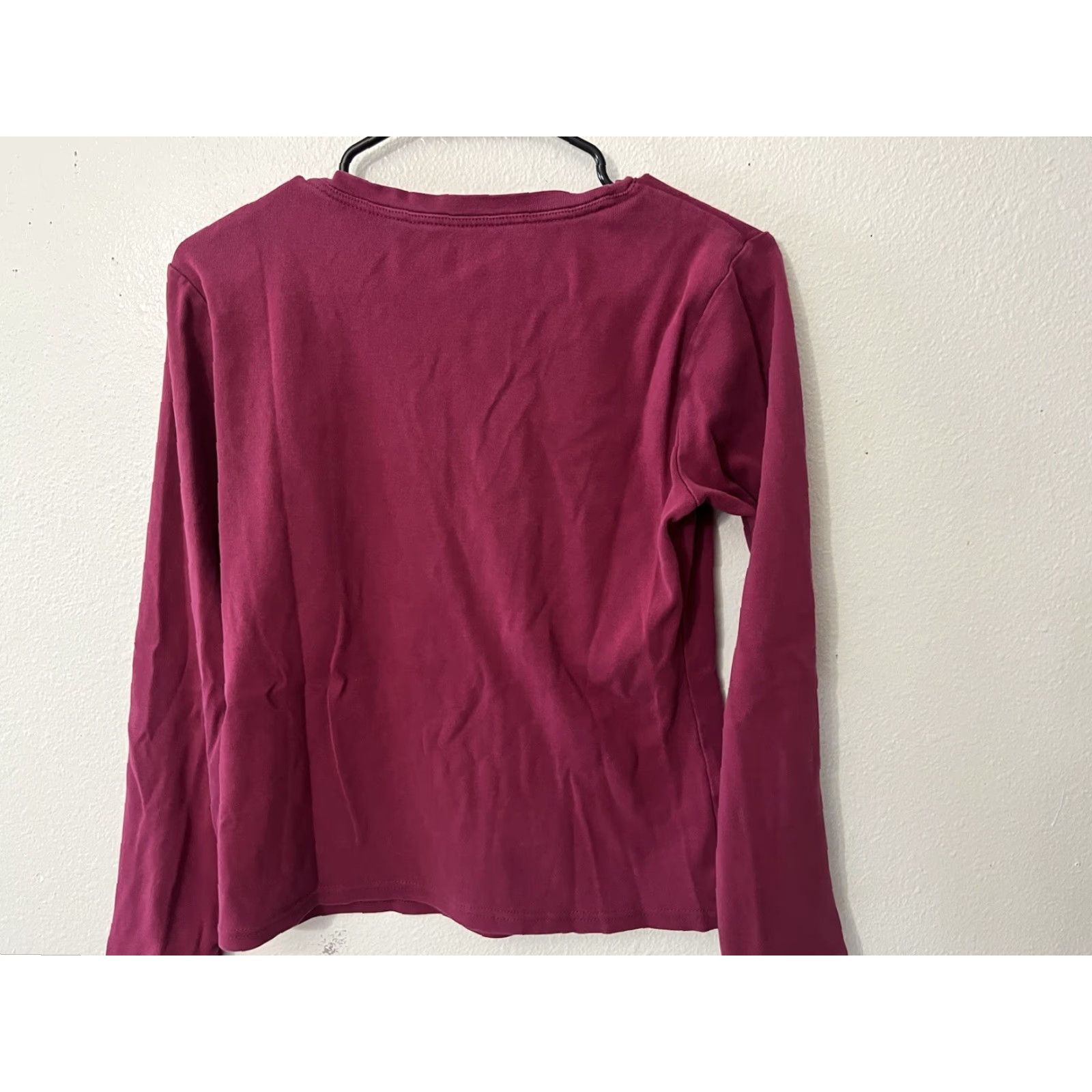Tommy Hilfiger VINTAGE Tommy Hilfiger Sweater Womens Large Red Pullover Crew Neck Knit Long Sleeve Size L / US 10 / IT 46 - 3 Thumbnail