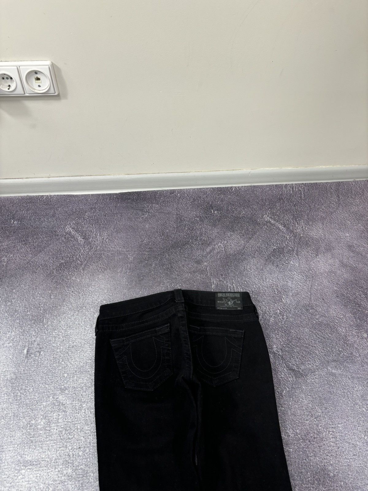 True Religion Vintage True Religion Y2K Women’s Ripped Black Skinny Jeans Size 27" / US 4 / IT 40 - 15 Thumbnail