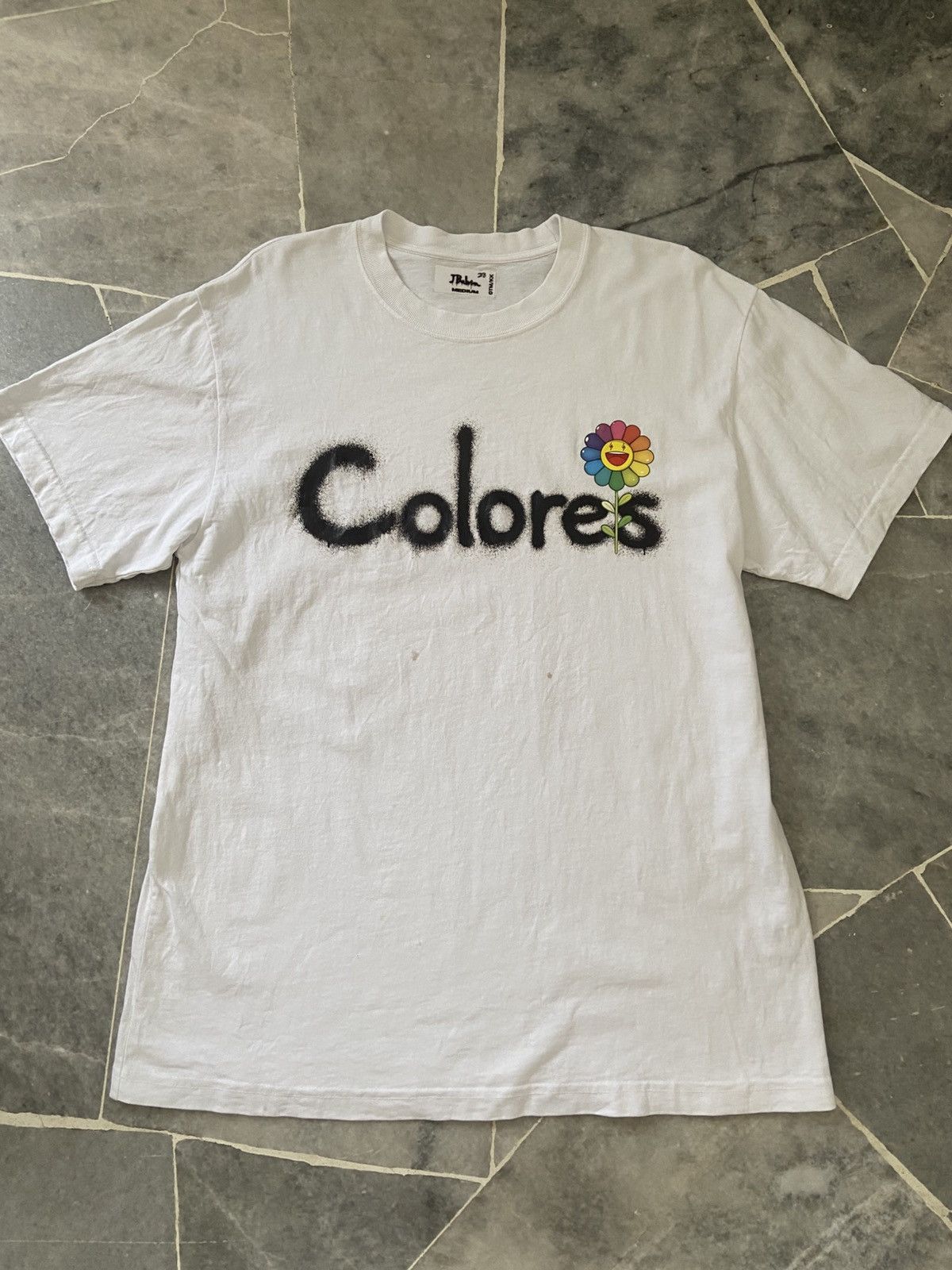 J Balvin × Takashi Murakami Takashi Murakami x J Balvin Colores Tee Size US M / EU 48-50 / 2 - 1 Thumbnail