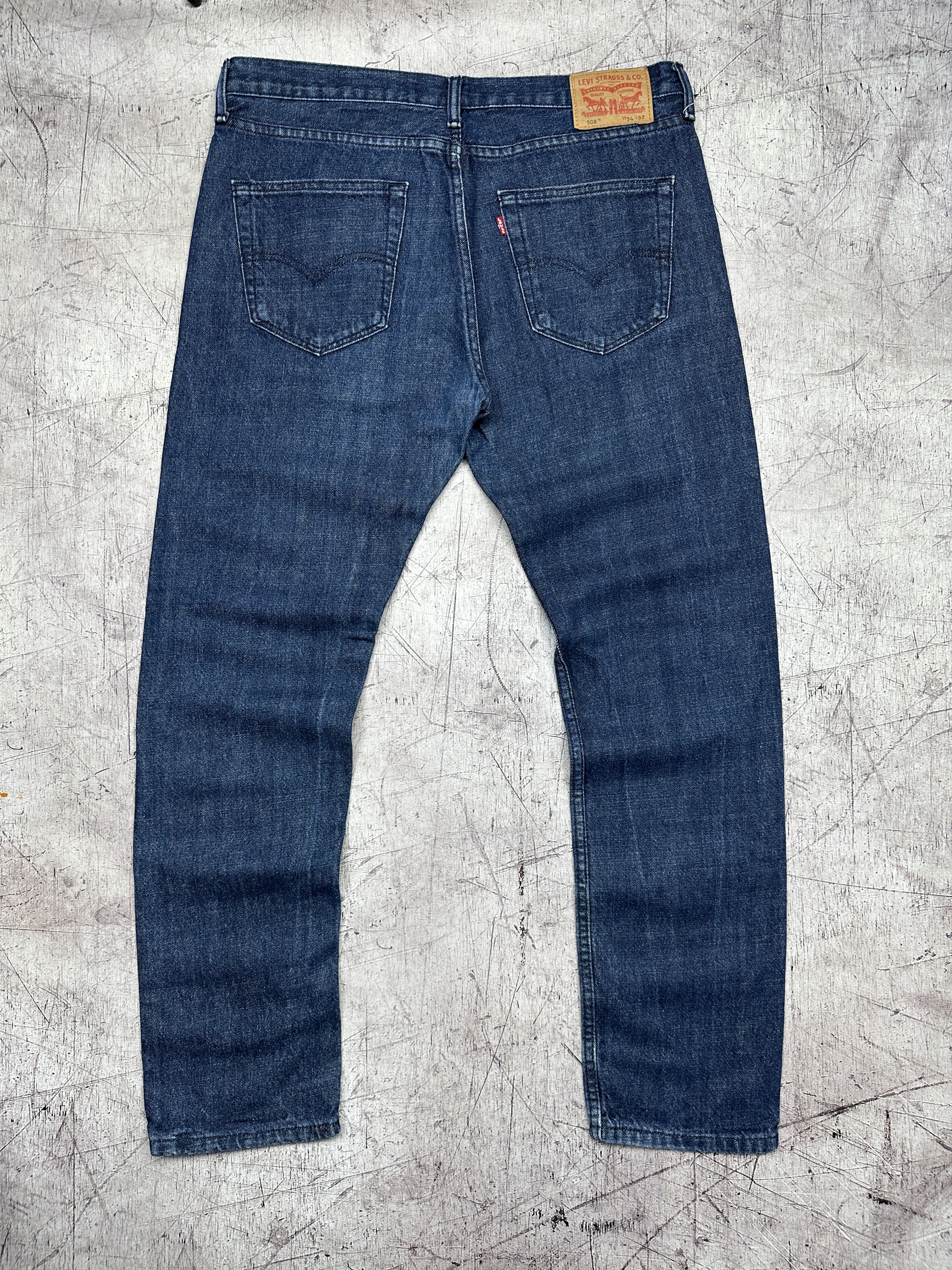 Levi's Levi's 508 Mens Denim Pants Jeans Size 34 x 32 Size US 34 / EU 50 - 1 Thumbnail