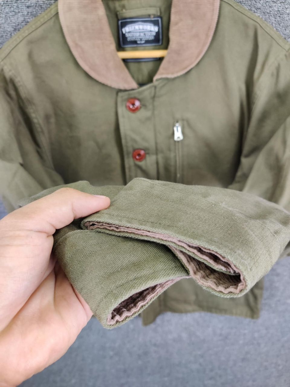 FrizmWORKS Vintage Frizm Works N-1 Deck Jacket Olive Green Size US M / EU 48-50 / 2 - 14 Thumbnail