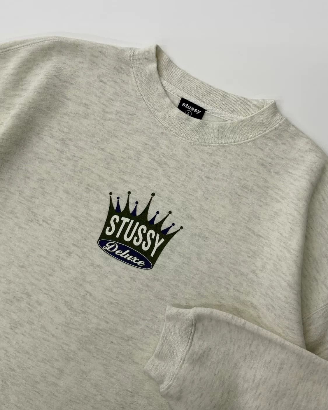 Stussy Vintage Crown Retro Sweatshirt