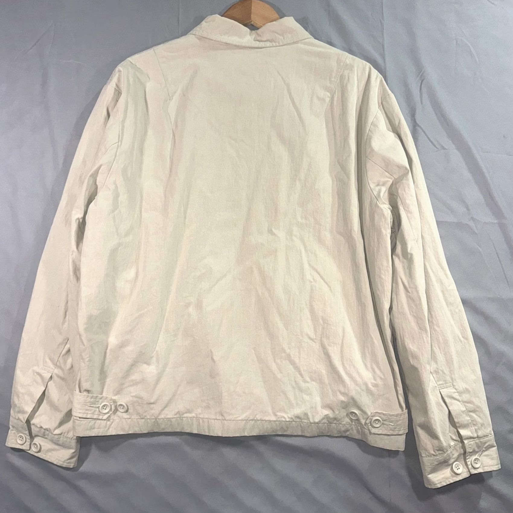 Banana Republic Banana Republic Jacket Mens Large Beige Cotton Windbreaker Hong Kong Casual Size US L / EU 52-54 / 3 - 2 Thumbnail