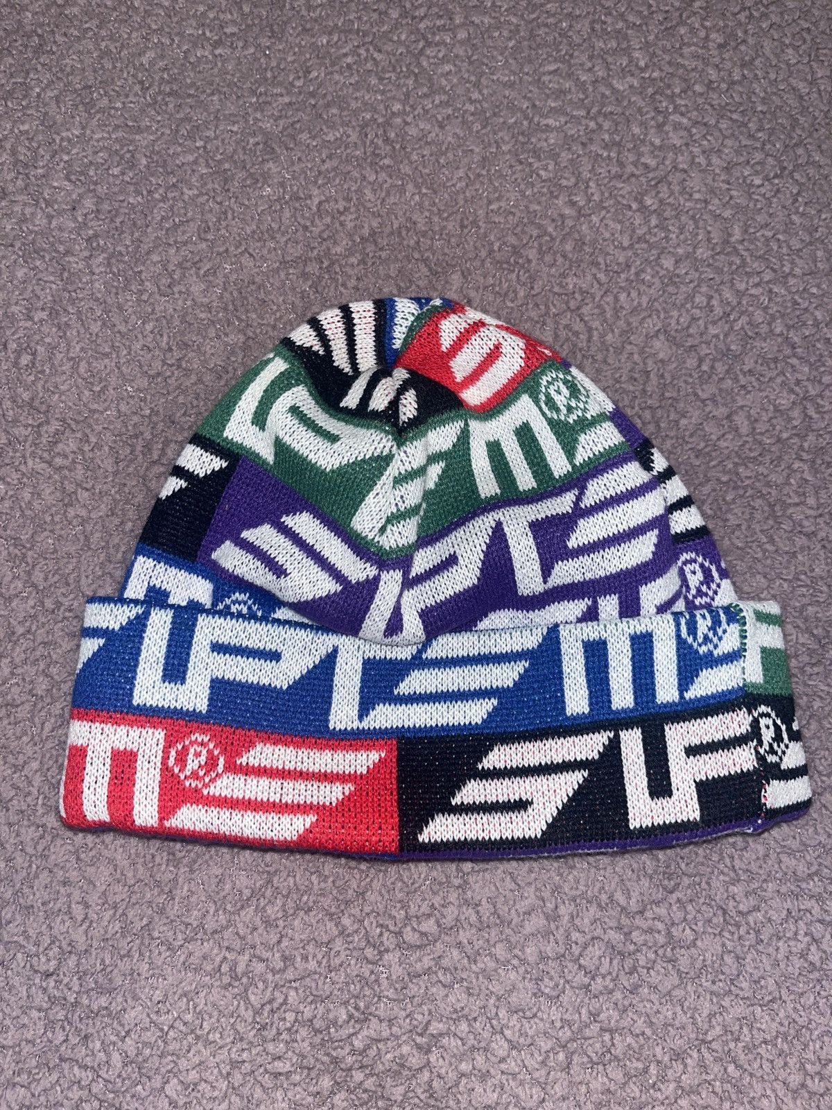 Supreme Geo beanie - Multi color