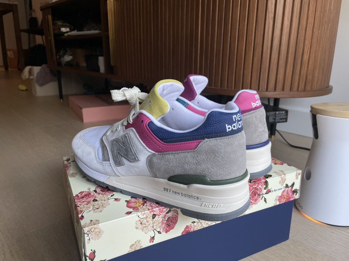 Aime Leon Dore × New Balance Aimé Leon Dore x New Balance 997 Mulberry Canary Mismatch Size US 10 / EU 43 - 4 Thumbnail