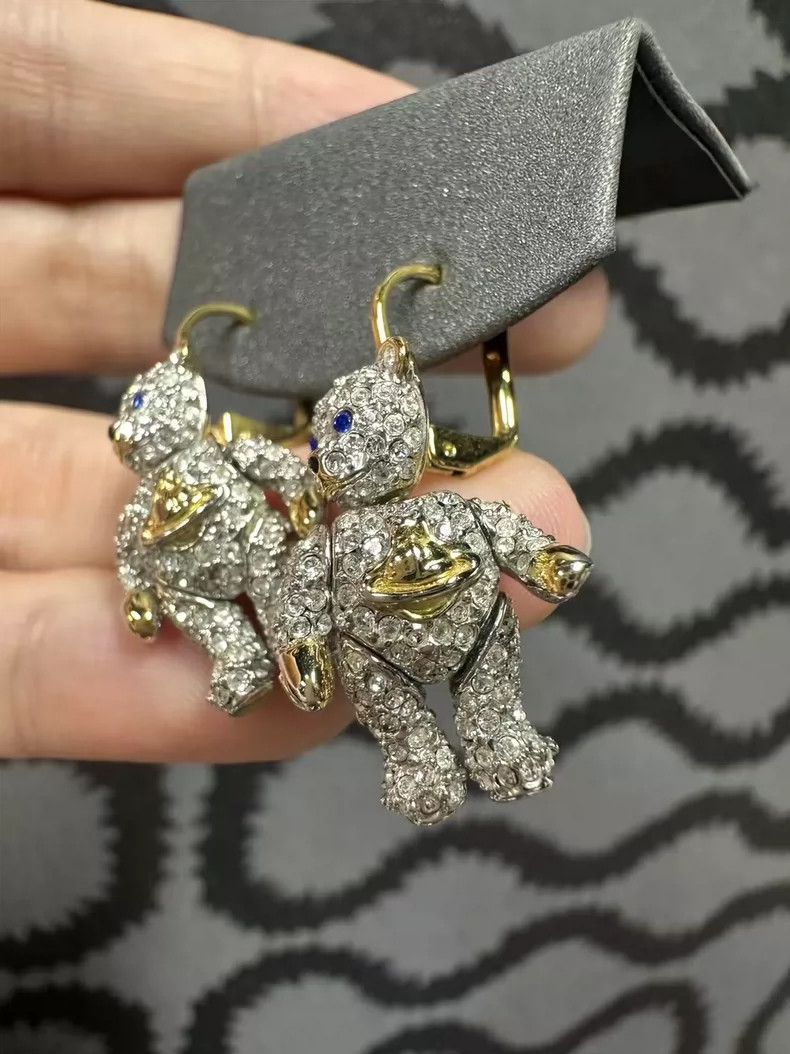 Vivienne Westwood Vivienne Westwood Saturn earring Size ONE SIZE - 2 Thumbnail