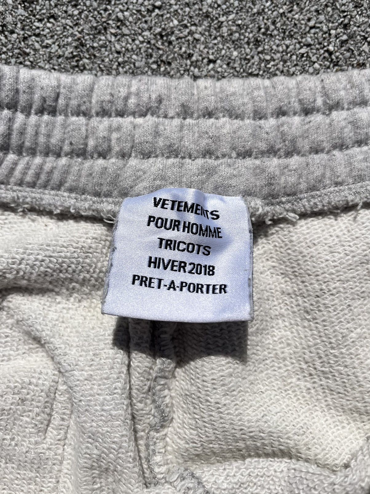 Vetements AW18 Vetements Reconstructed Sweatpants Size US 28 / EU 44 - 6 Thumbnail