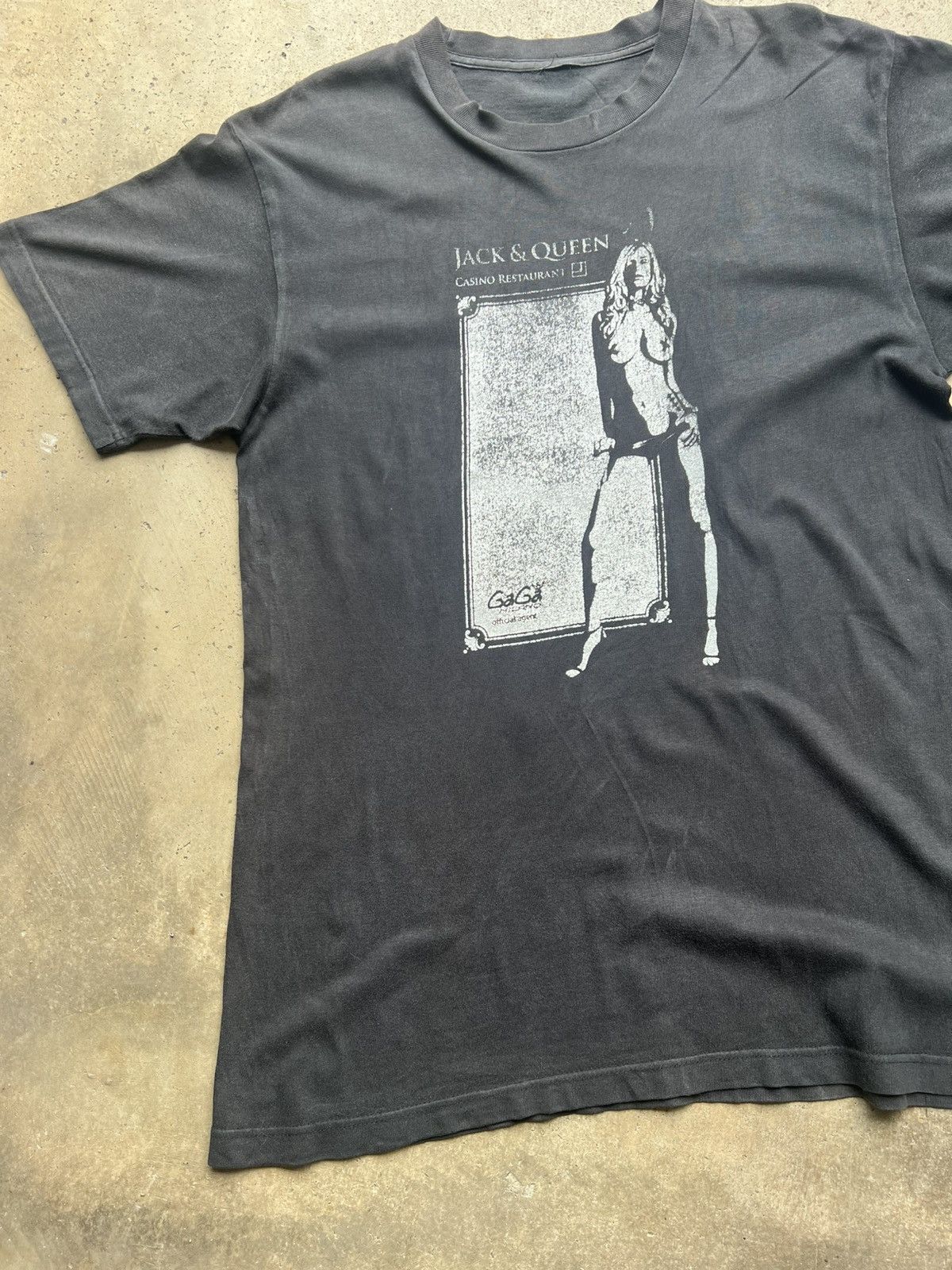Hysteric Glamour VINTAGE RARE GAGA NAKED AGENT PORNSTAR TEE Size US L / EU 52-54 / 3 - 3 Thumbnail