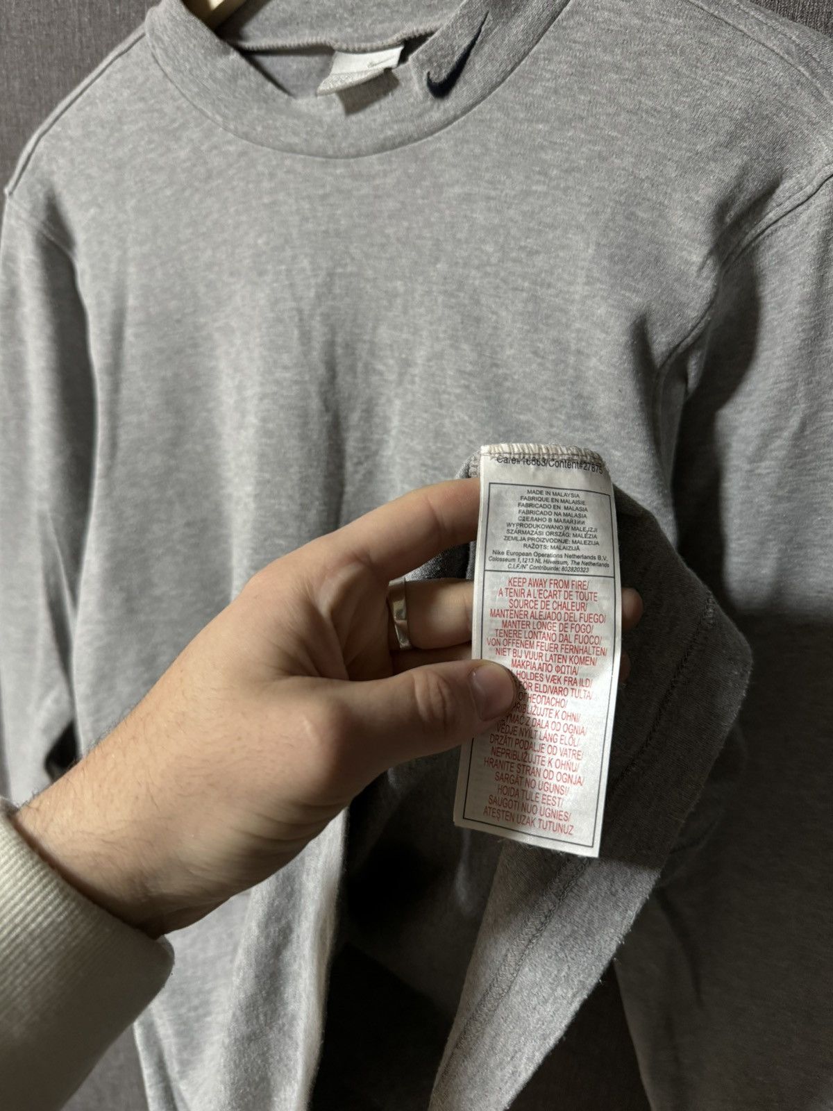 Other Nike Vintage Y2k Golf Long Sleeve light sweatshirt Size US S / EU 44-46 / 1 - 5 Thumbnail