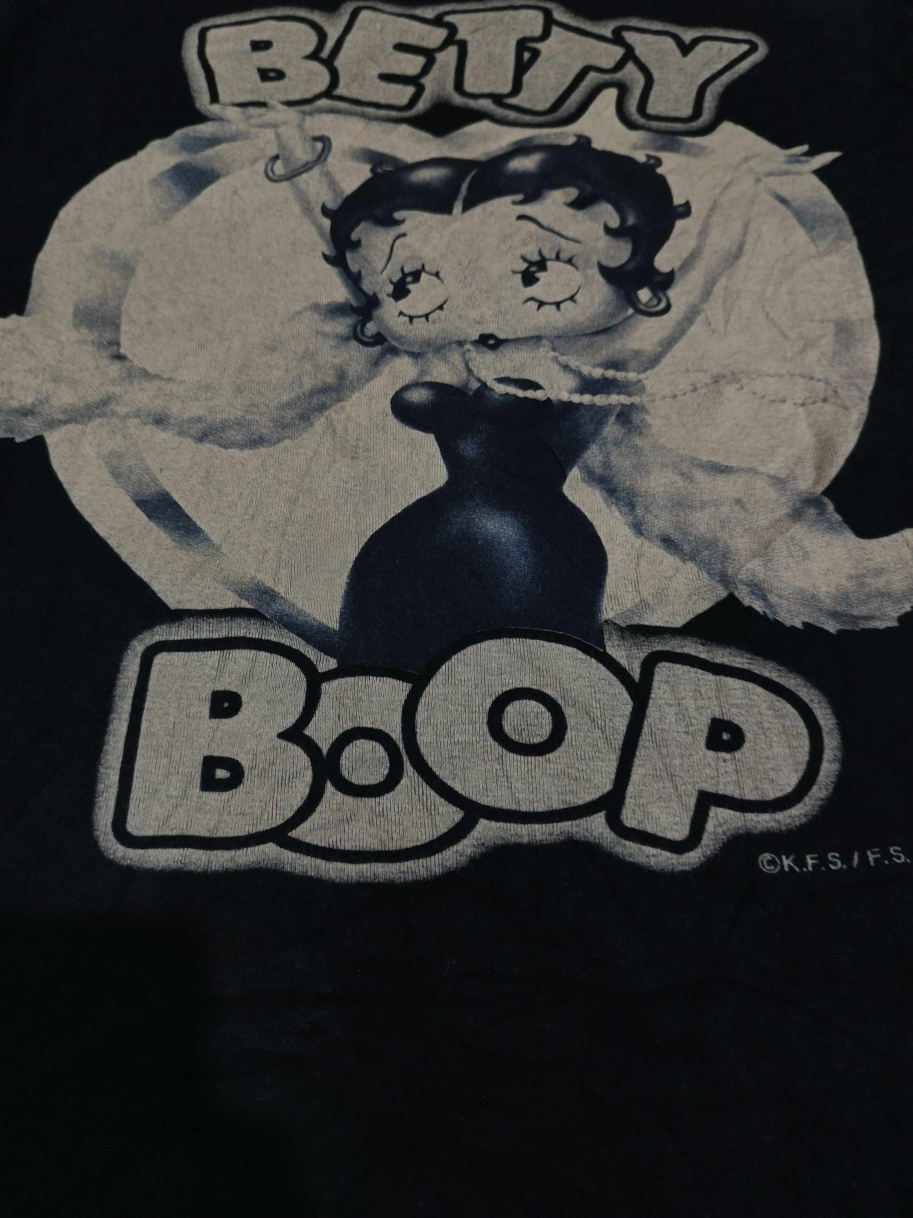 Vintage Betty Boop Back hit logo Size M / US 6-8 / IT 42-44 - 3 Thumbnail