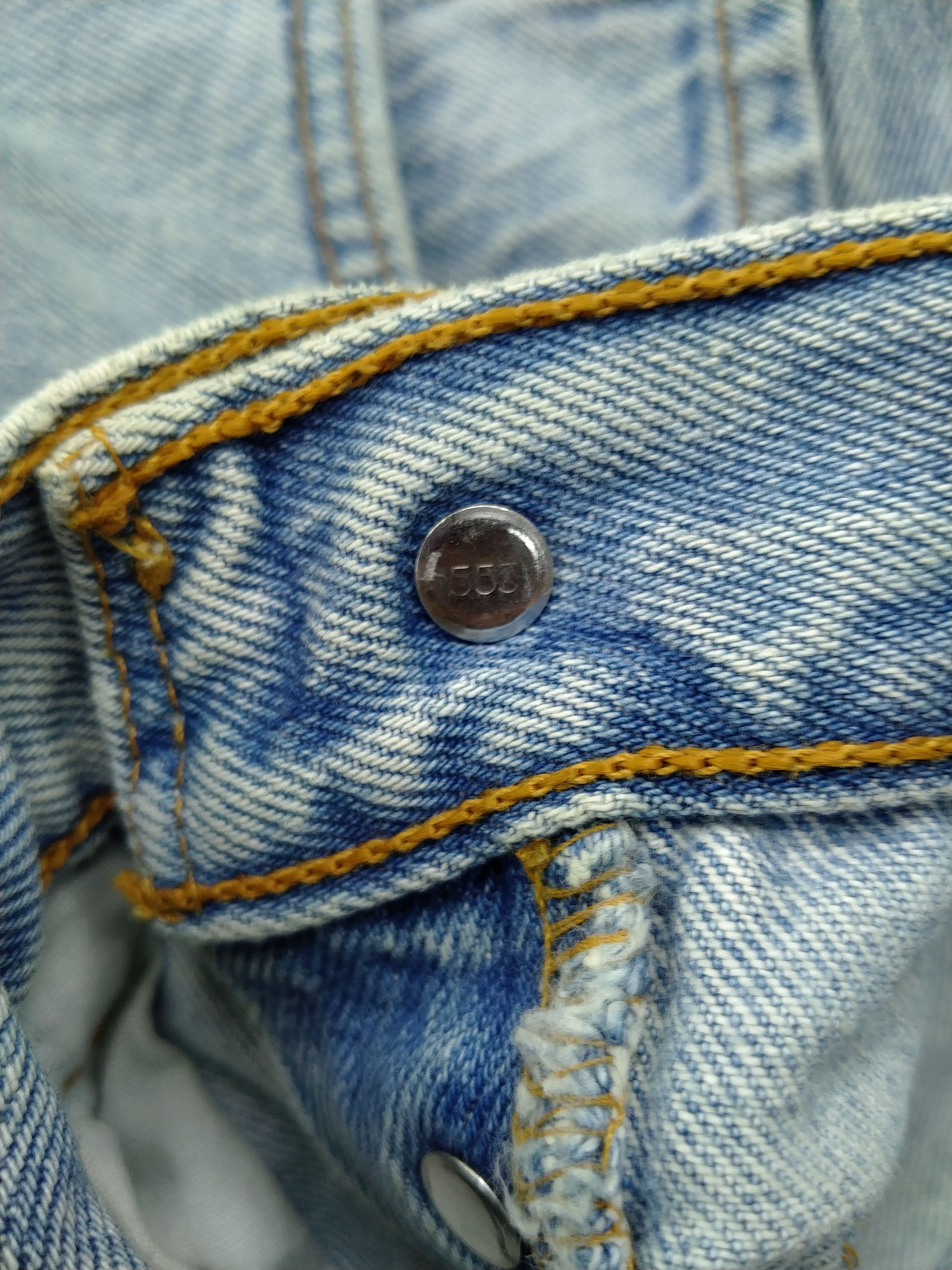 Levi's Light Wash Vintage Levi's 501 Patchwork USA Denim -JN509 Size US 31 - 7 Thumbnail