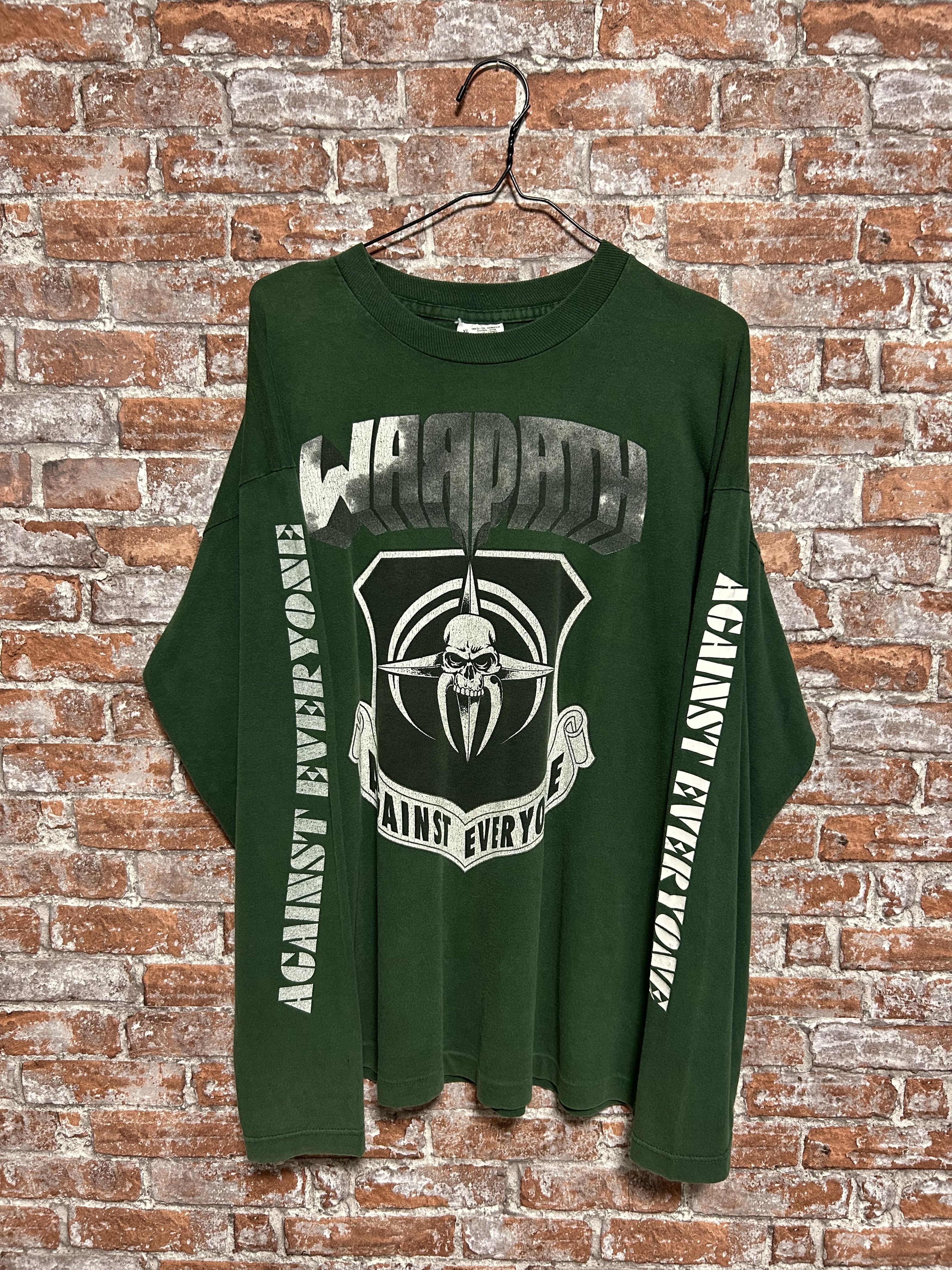 Band Tees Vintage 1994 Warpath Tour Rock Band Long Sleeve Shirt Size US XL / EU 56 / 4 - 2 Thumbnail
