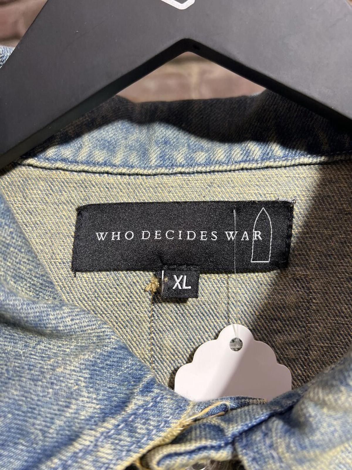 Who Decides War Who Decides War Overlay Denim Jacket Sz. XL Size US XL / EU 56 / 4 - 3 Thumbnail