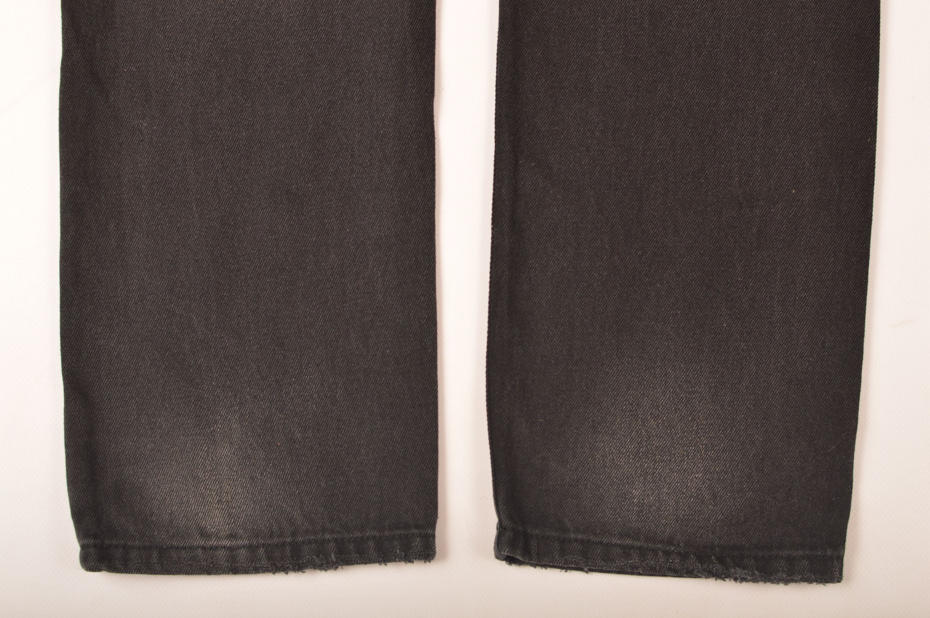 John Richmond × Richmond Denim John Richmond It's Only Rock'N'Roll Black Denim Jeans Size US 36 / EU 52 - 10 Thumbnail